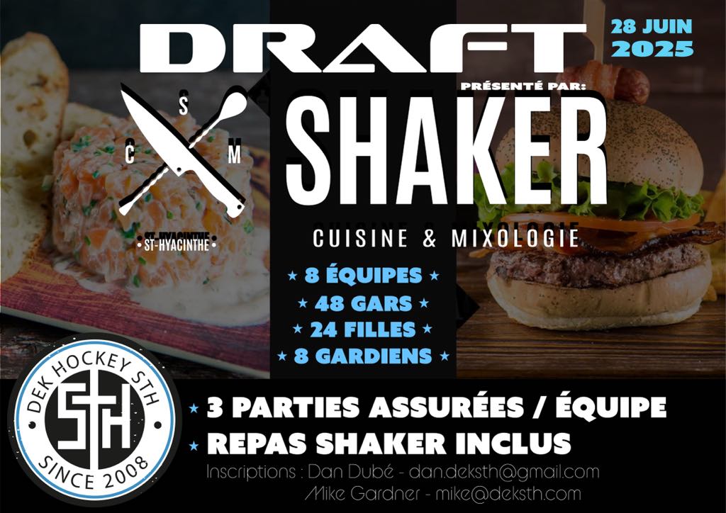 Shaker 28 juin